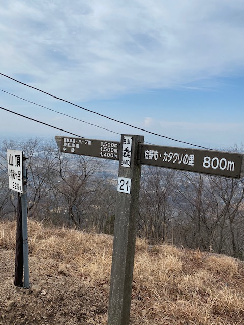 三毳山(229m)。